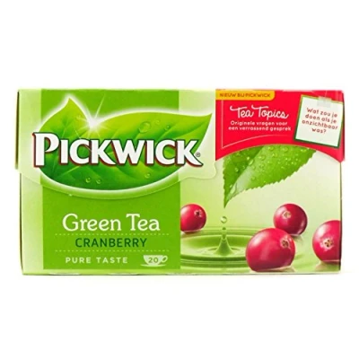 Abbildung von Pickwick Green Tea Cranberry Grüner Tee mit Preiselbeere 20 Stk.x 1,5g