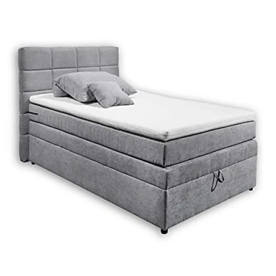 Abbildung von ED EXCITING DESIGN Boxspringbett &quot;Tacoma&quot;, inkl. Bettkasten und Topper
