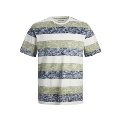 Abbildung von Jack &amp; Jones Tshirt print, Herren, Größe: Small, Oliv marine