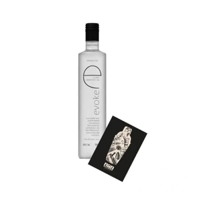 Abbildung von Evoke London Dry Gin 0,7L (40% Vol) Der 5 fach destillierte mit Aromen von Wacholderbeeren und ausgewählten Botanicals [Enthält Sulfite]