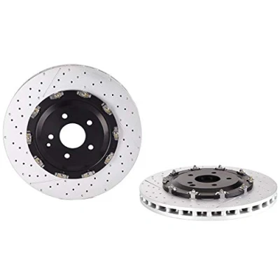 Abbildung von BREMBO TWO PIECE FLOATING DISCS LINE 09.9547.33 Bremsscheibe MERCEDES BENZ: SLK, CLK Coupe, Cabrio