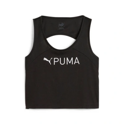 Abbildung von Puma FIT Skimmer TANK Top, Damen, Größe: Small, Black/white