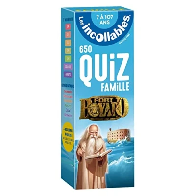 Abbildung von Les incollables 650 quiz famille Fort Boyard: Pour jouer tous ensemble du CP au niveau adulte