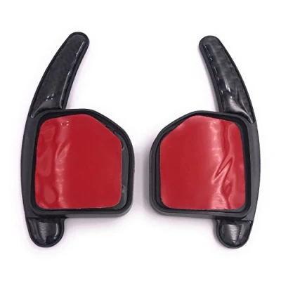 Abbildung von H Customs Schaltwippen Shift Paddle TYP A kompatibel mit Leon 5F, auch Cupra/Carbon Optik