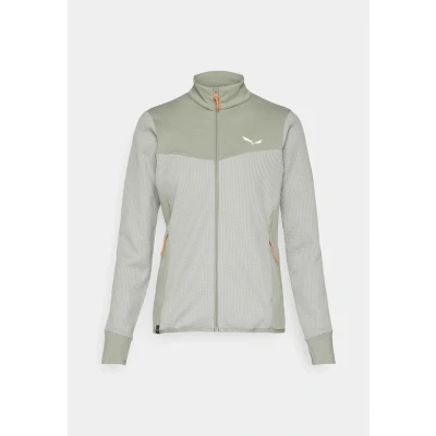 Abbildung von Salewa PUEZ Waffle Jacket Fleecejacke, Damen, Größe: 34, Shadow