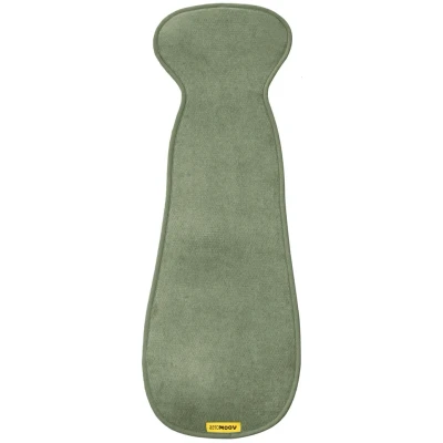 Abbildung von Aeromoov Baby Sitzauflage Air Layer Einlage Für Autositz oder Kinderwagen Gruppe 2/3 Antischwitz Sommerbezug Bio Baumwolle Green Moss