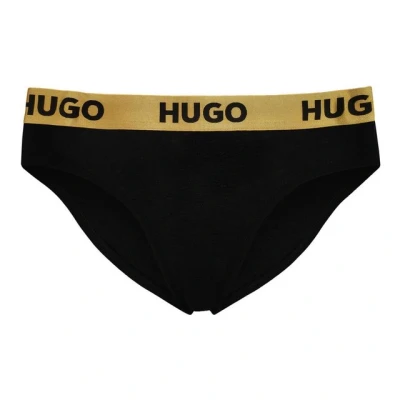 Abbildung von HUGO Slip Brief Sporty Logo (1 St) mit farblich akzentiertem Bund