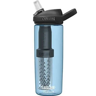 Abbildung von Camelbak Eddy+ 20oz / 0.6L + Lifestraw Filter Wasserflasche