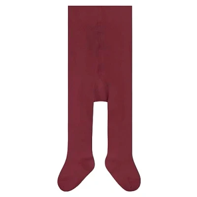 Abbildung von FALKE Unisex Baby Family B TI nachhaltige Baumwolle einfarbig 1 Stück Strumpfhose, Undurchsichtige, Rot (Ruby 8830) neu umweltfreundlich, 50 56