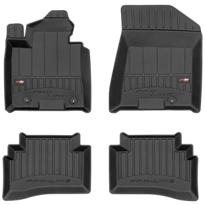 Abbildung von M MOTOS Gummimatten Auto Fussmatte passt für Hyundai Tucson III 2015 2020 Verbessern Sie Ihren Reisekomfort mit Antirutschmatte 3D Allwetter fußmatten Auto, Schutz vor Verschmutzung