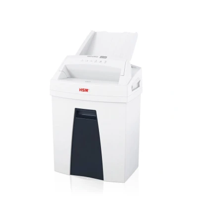 Abbildung von HSM SECURIO AF100 Small Office Autofeed Aktenvernichter, Sicherheitsstufe P4, Partikelschnitt, 100 Blatt automatisch, DSGVO konform