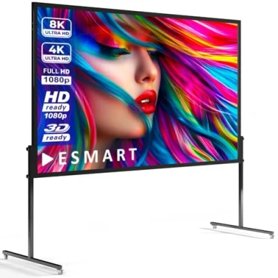 Abbildung von eSmart MIMOBI Faltrahmen Leinwand 266 x 149 cm (120&quot;) 16:9