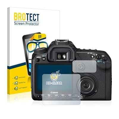 Abbildung von BROTECT (2 Stück Schutzfolie für Canon EOS 40D Displayschutz Folie Ultra Klar