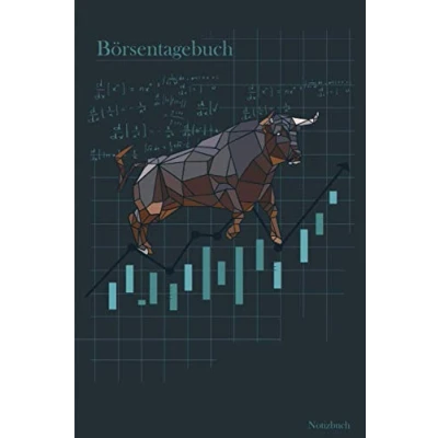 Abbildung von Börsentagebuch Notizbuch für deine Aktien, Dividenden, Aktienkäufe, Aktienverkäufe und Notizen Börse, Journal, A5, 120 Seiten, liniert: Buch Trading Wertpapierhandel