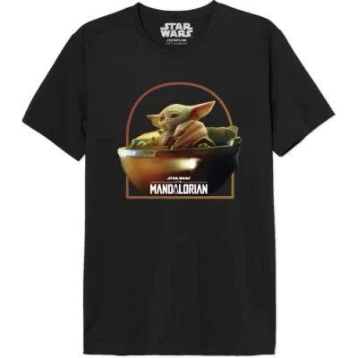 Abbildung von Star Wars Herren meswmants191 T Shirt, Schwarz, X Small