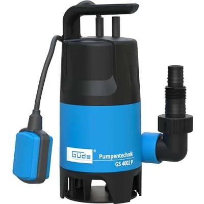Abbildung von Güde Schmutzwasser Tauchpumpe GS 4002 P (mit 10 Meter Anschlusskabel), einstellbarer Schwimmerschalter, Thermoschutz
