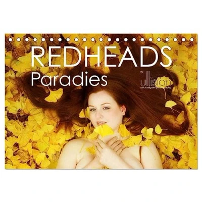 Abbildung von REDHEADS Paradies (Tischkalender 2025 DIN A5 quer), CALVENDO Monatskalender