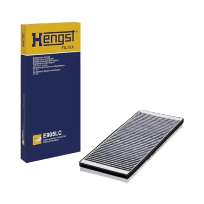 Abbildung von HENGST FILTER E905LC Innenraumfilter Aktivkohlefilter 390 152 28 AUDI: 80 B4 Limousine, Coupe B3, A4 B5 Avant, VOLKSWAGEN: Passat Variant