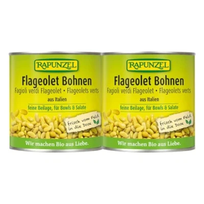 Abbildung von Rapunzel Bio Flageolet Bohnen in der Dose (6 x 200 gr)