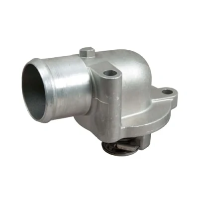 Abbildung von GATES TH49187G1 Kühlwasserthermostat 87 mit Dichtungen Gehäuse ALFA ROMEO: 156 Sportwagon, Spider, Limousine, LANCIA: Thesis