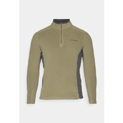 Abbildung von Columbia Klamath RANGE II HALF ZIP Fleecepullover, Herren, Größe: Small, Stone green/shark