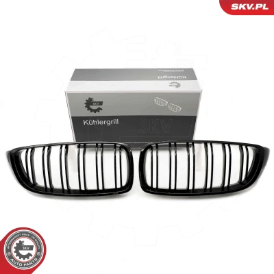 Abbildung von ESEN SKV 66SKV150 Kühlergrill schwarz, glänzend BMW: 4 Gran Coupe, Cabrio