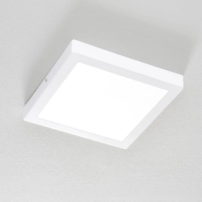 Abbildung von Eglo 96673 Smart Light FUEVA C Aufbauleuchte 30x30cm 2700 6500K dimmbar in weiß Connect Funktion