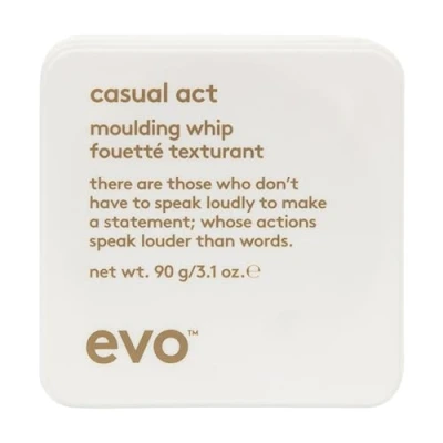 Abbildung von evo Casual Act Moulding Whip Styling Paste für alle Haartypen, verbessert die Haarstruktur, 90 g