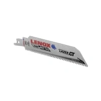 Abbildung von Lenox Bajonett Sägeblatt 152mm Lazer CT 152x25x1.3mm 8TPI universal Metall/Gusseisen 1St