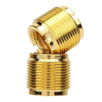 Abbildung von Male to Female Thread 2Pcs microphone Screw, Screw Adapter, 5/8&quot; 3/8&quot; for stage audio device mount Studio