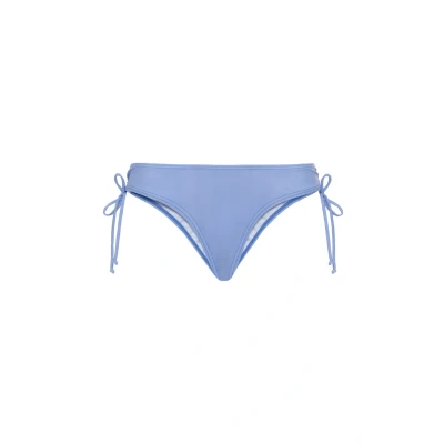 Abbildung von Lascana LSCN BY Pants Cheeky Gathered Bikinihose, Damen, Größe: 32, Smokyblue