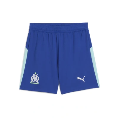 Abbildung von PUMA Olympique de Marseille 25/26 Shorts Youth, Kleidung, Vivid Blau/Azure, 7 8Y