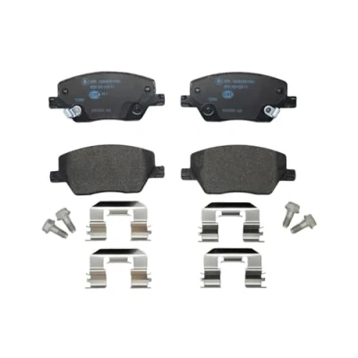Abbildung von HELLA 8DB 355 025 111 Bremsbelagsatz mit akustischer Verschleißwarnung Bremssattelschrauben Zubehör FIAT: Tipo Schrägheck, Kombi