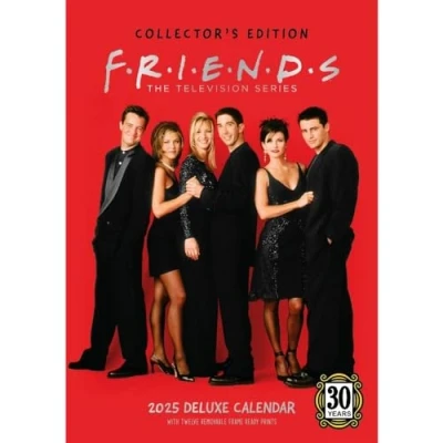 Abbildung von Friends Month to View A3 Deluxe Calendar Official Product 2025