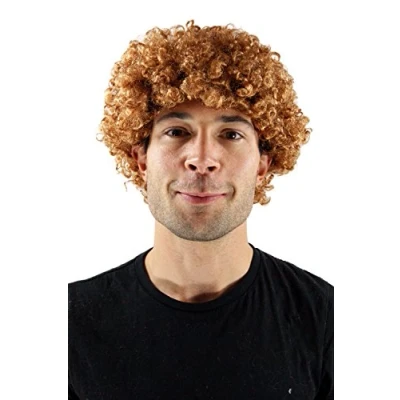 Abbildung von WIG ME UP PW0186 P36 Perücke Fasching Herren Kraus Locken Depp Römer NEU