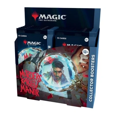 Abbildung von Magic: The Gathering Mord in Karlov Manor Sammler Booster Display 12 (180 Magic Karten) (English Version)