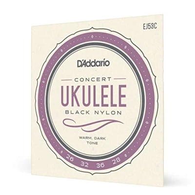 Abbildung von Daddario EJ65S Clear Nylon Sopran Ukulele Saitensatz
