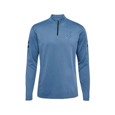 Abbildung von Hummel Active HALF ZIP Sweatshirt, Herren, Größe: XXL, Coronet blue