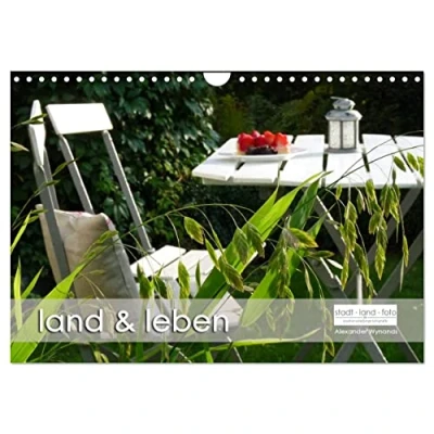 Abbildung von land und leben (Wandkalender 2025 DIN A4 quer), CALVENDO Monatskalender