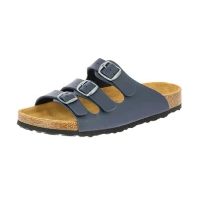 Abbildung von LICO Pantolette flach für Kinder, Größe: 40, Marine Schuhe