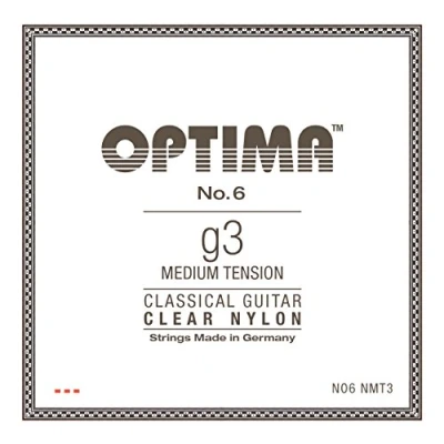 Abbildung von Klassikgitarre Saiten No. 6 Special Silver Einzelsaite G3 Nylon medium NO6.NMT3