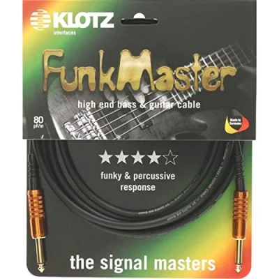 Abbildung von KLOTZ FunkMaster high end gitarren &amp; bass kabel (gerade gerade) (6,0)