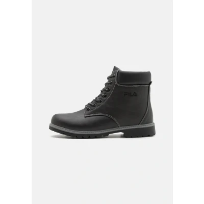Abbildung von Fila Maverick MID Unisex Schnürstiefelette, Größe: 43, Black Hochwertiges lederimitat