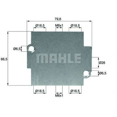 Abbildung von MAHLE ORIGINAL TO 15 80 Thermostat, Ölkühlung BMW: 5 Limousine