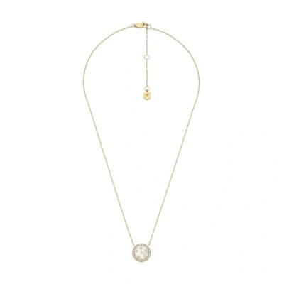 Abbildung von Fossil Damen Gold Ton Edelstahl Pendant, JF04865710