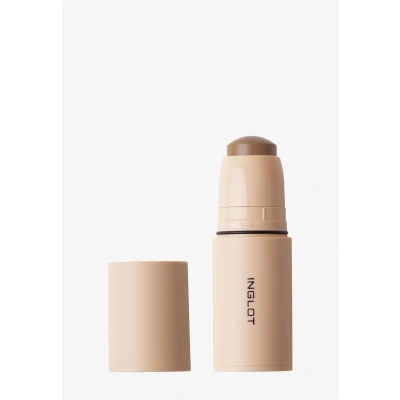 Abbildung von Inglot Cremiger Bronzer Stick Natürliches Konturieren und Einfache Anwendung Langanhaltender Effekt Feuchtigkeitsspendende Formel zum Modellieren des Gesichts Medium Brown 111 6,2 g