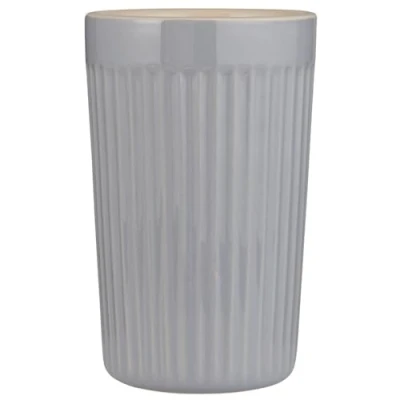 Abbildung von Ib Laursen Becher Cafe Latte Kaffeetasse &quot;Mynte&quot; 0,38L French Grau, Keramik