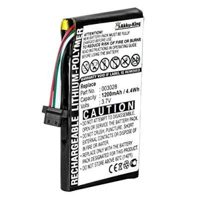 Abbildung von Akku kompatibel mit Navigon 003028 Li Polymer 1200mAh für 2100 Max, 2120, 2120 2110 2150 Max
