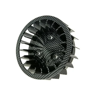 Abbildung von 2EXTREME Lüfterrad carbon chrom kompatibel für Aprilia Sonic 50, SR ATU Explorer Race GT50, Spin GE50