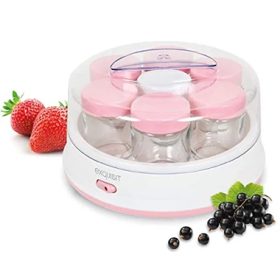 Abbildung von exquisit Joghurtbereiter YM 3101 wep, 7 Portionsbehälter, je 200 ml